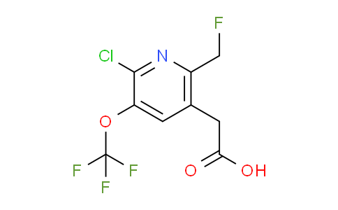 AM174475 | 1804556-75-9 | 2-Chloro-6-(fluoromethyl)-3-(trifluoromethoxy)pyridine-5-acetic acid
