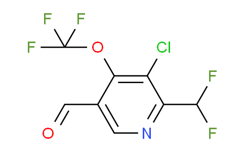 AM174480 | 1804662-15-4 | 3-Chloro-2-(difluoromethyl)-4-(trifluoromethoxy)pyridine-5-carboxaldehyde