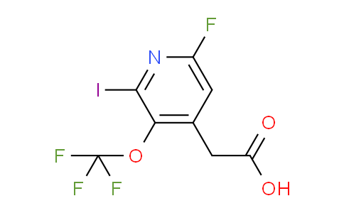 AM174481 | 1804308-67-5 | 6-Fluoro-2-iodo-3-(trifluoromethoxy)pyridine-4-acetic acid