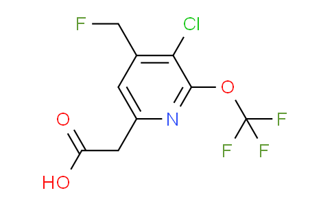 AM174482 | 1806201-85-3 | 3-Chloro-4-(fluoromethyl)-2-(trifluoromethoxy)pyridine-6-acetic acid