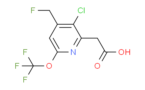 AM174483 | 1804473-89-9 | 3-Chloro-4-(fluoromethyl)-6-(trifluoromethoxy)pyridine-2-acetic acid