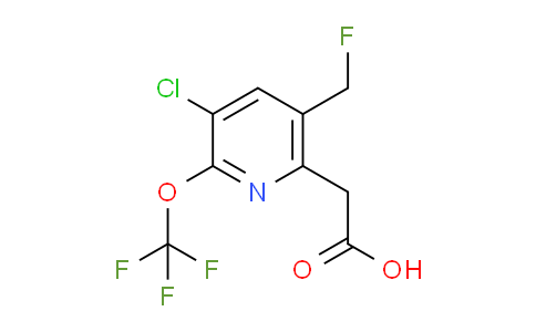 AM174485 | 1805940-02-6 | 3-Chloro-5-(fluoromethyl)-2-(trifluoromethoxy)pyridine-6-acetic acid