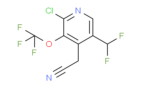 AM174490 | 1803967-20-5 | 2-Chloro-5-(difluoromethyl)-3-(trifluoromethoxy)pyridine-4-acetonitrile