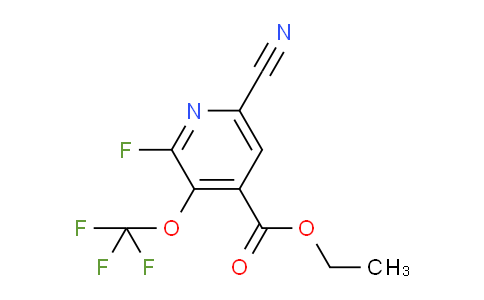 AM174492 | 1806026-89-0 | Ethyl 6-cyano-2-fluoro-3-(trifluoromethoxy)pyridine-4-carboxylate