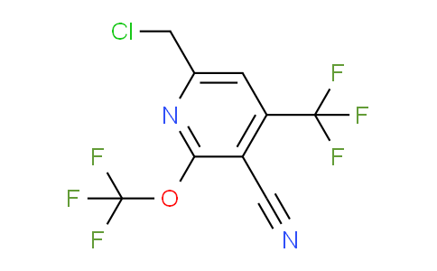 AM174495 | 1803660-35-6 | 6-(Chloromethyl)-3-cyano-2-(trifluoromethoxy)-4-(trifluoromethyl)pyridine