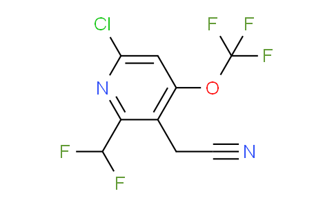 AM174497 | 1804719-12-7 | 6-Chloro-2-(difluoromethyl)-4-(trifluoromethoxy)pyridine-3-acetonitrile