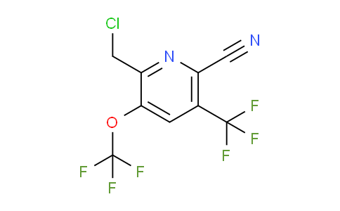 AM174498 | 1804708-97-1 | 2-(Chloromethyl)-6-cyano-3-(trifluoromethoxy)-5-(trifluoromethyl)pyridine