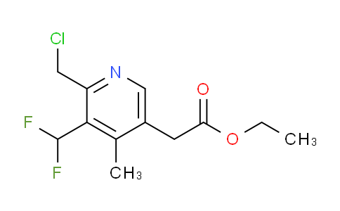 AM17450 | 1361754-67-7 | Ethyl 2-(chloromethyl)-3-(difluoromethyl)-4-methylpyridine-5-acetate