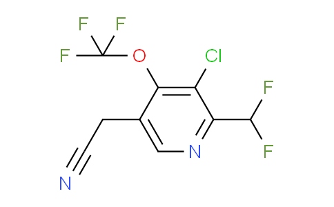 AM174500 | 1803967-32-9 | 3-Chloro-2-(difluoromethyl)-4-(trifluoromethoxy)pyridine-5-acetonitrile