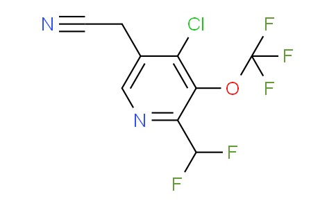 AM174505 | 1803705-03-4 | 4-Chloro-2-(difluoromethyl)-3-(trifluoromethoxy)pyridine-5-acetonitrile