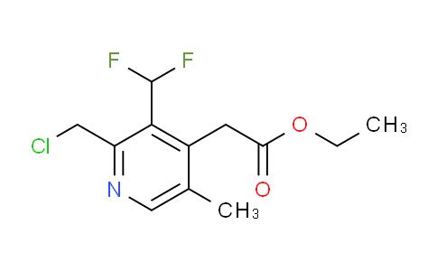 AM17452 | 1361856-91-8 | Ethyl 2-(chloromethyl)-3-(difluoromethyl)-5-methylpyridine-4-acetate