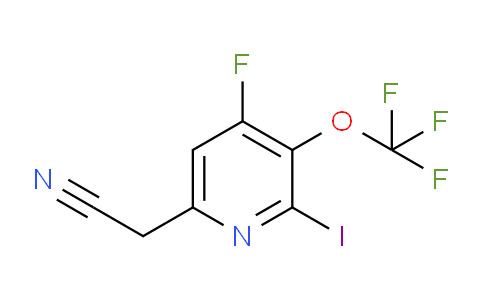 AM174535 | 1806715-26-3 | 4-Fluoro-2-iodo-3-(trifluoromethoxy)pyridine-6-acetonitrile