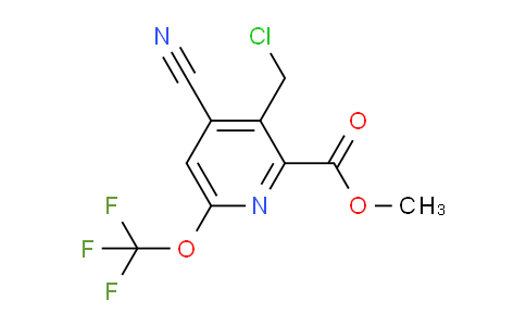 AM174567 | 1804738-46-2 | Methyl 3-(chloromethyl)-4-cyano-6-(trifluoromethoxy)pyridine-2-carboxylate