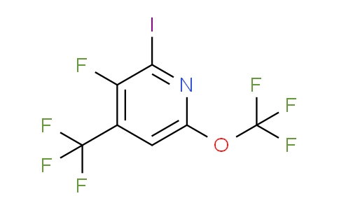 AM174582 | 1804423-99-1 | 3-Fluoro-2-iodo-6-(trifluoromethoxy)-4-(trifluoromethyl)pyridine
