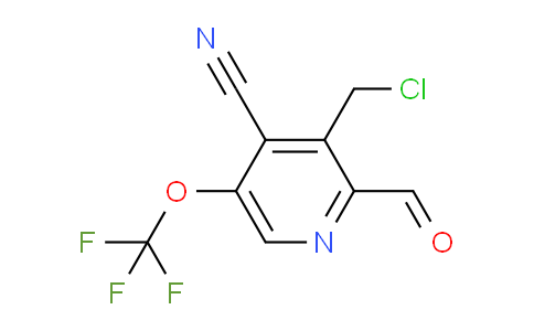 AM174583 | 1804810-31-8 | 3-(Chloromethyl)-4-cyano-5-(trifluoromethoxy)pyridine-2-carboxaldehyde