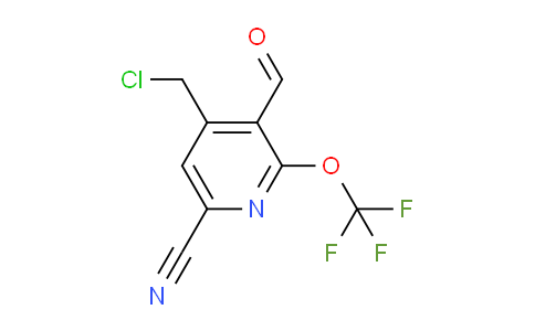 AM174593 | 1804810-57-8 | 4-(Chloromethyl)-6-cyano-2-(trifluoromethoxy)pyridine-3-carboxaldehyde