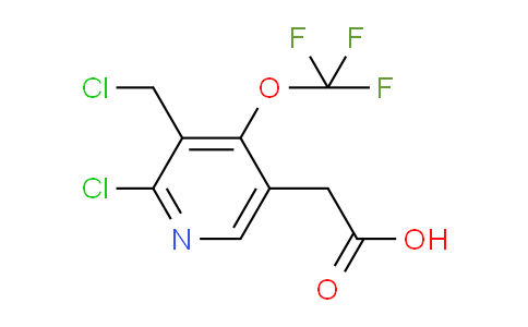 AM174598 | 1804623-66-2 | 2-Chloro-3-(chloromethyl)-4-(trifluoromethoxy)pyridine-5-acetic acid