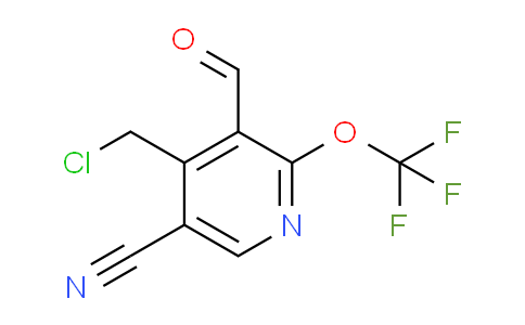 AM174599 | 1804737-90-3 | 4-(Chloromethyl)-5-cyano-2-(trifluoromethoxy)pyridine-3-carboxaldehyde