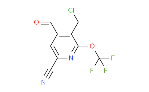 AM174604 | 1803662-89-6 | 3-(Chloromethyl)-6-cyano-2-(trifluoromethoxy)pyridine-4-carboxaldehyde