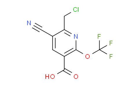 AM174607 | 1804643-01-3 | 2-(Chloromethyl)-3-cyano-6-(trifluoromethoxy)pyridine-5-carboxylic acid