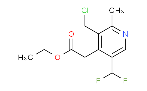 AM17461 | 1361868-61-2 | Ethyl 3-(chloromethyl)-5-(difluoromethyl)-2-methylpyridine-4-acetate