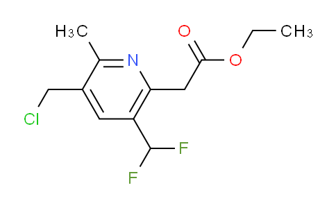 AM17462 | 1361502-94-4 | Ethyl 3-(chloromethyl)-5-(difluoromethyl)-2-methylpyridine-6-acetate