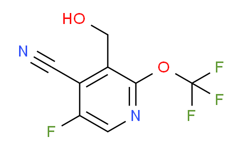 4-Cyano-5-fluoro-2-(trifluoromethoxy)pyridine-3-methanol
