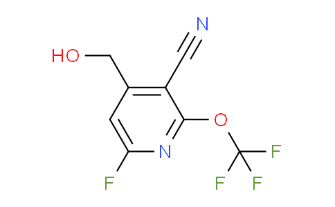 3-Cyano-6-fluoro-2-(trifluoromethoxy)pyridine-4-methanol