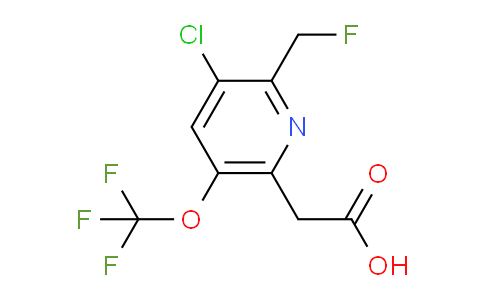 AM174673 | 1805939-99-4 | 3-Chloro-2-(fluoromethyl)-5-(trifluoromethoxy)pyridine-6-acetic acid