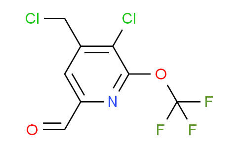 AM174674 | 1804560-92-6 | 3-Chloro-4-(chloromethyl)-2-(trifluoromethoxy)pyridine-6-carboxaldehyde