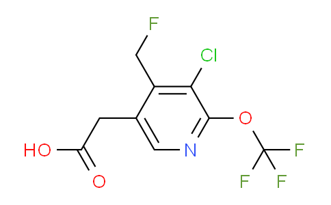 AM174675 | 1804006-74-3 | 3-Chloro-4-(fluoromethyl)-2-(trifluoromethoxy)pyridine-5-acetic acid