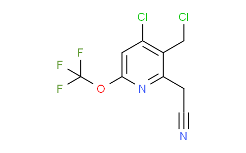 AM174687 | 1804321-36-5 | 4-Chloro-3-(chloromethyl)-6-(trifluoromethoxy)pyridine-2-acetonitrile