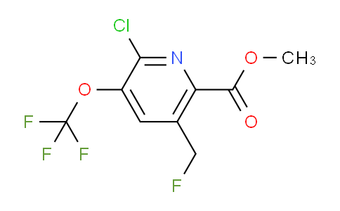 AM174695 | 1804799-57-2 | Methyl 2-chloro-5-(fluoromethyl)-3-(trifluoromethoxy)pyridine-6-carboxylate