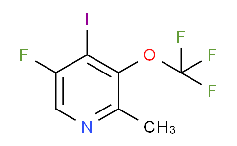 5-Fluoro-4-iodo-2-methyl-3-(trifluoromethoxy)pyridine