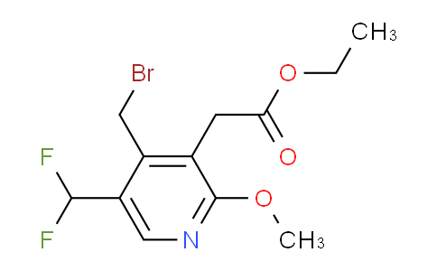 AM17470 | 1361919-63-2 | Ethyl 4-(bromomethyl)-5-(difluoromethyl)-2-methoxypyridine-3-acetate