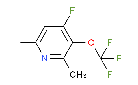 4-Fluoro-6-iodo-2-methyl-3-(trifluoromethoxy)pyridine