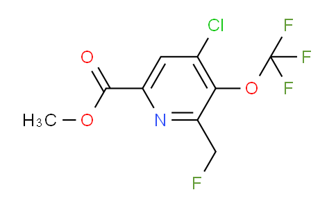 AM174706 | 1803963-94-1 | Methyl 4-chloro-2-(fluoromethyl)-3-(trifluoromethoxy)pyridine-6-carboxylate