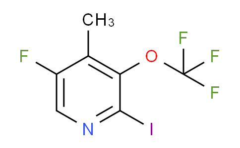5-Fluoro-2-iodo-4-methyl-3-(trifluoromethoxy)pyridine