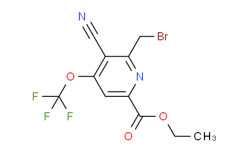 AM174708 | 1806262-07-6 | Ethyl 2-(bromomethyl)-3-cyano-4-(trifluoromethoxy)pyridine-6-carboxylate