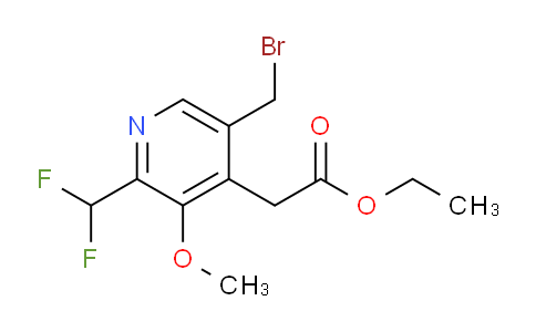 AM17471 | 1361804-16-1 | Ethyl 5-(bromomethyl)-2-(difluoromethyl)-3-methoxypyridine-4-acetate