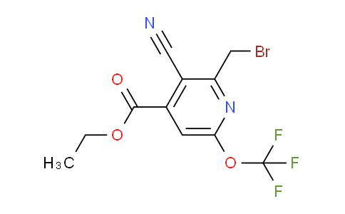 AM174710 | 1804787-58-3 | Ethyl 2-(bromomethyl)-3-cyano-6-(trifluoromethoxy)pyridine-4-carboxylate