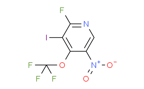 2-Fluoro-3-iodo-5-nitro-4-(trifluoromethoxy)pyridine