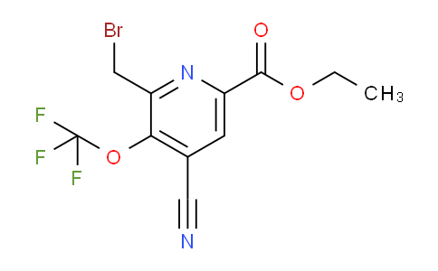 AM174713 | 1806113-64-3 | Ethyl 2-(bromomethyl)-4-cyano-3-(trifluoromethoxy)pyridine-6-carboxylate