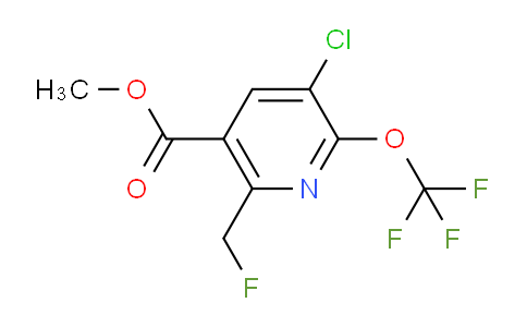 AM174718 | 1806143-65-6 | Methyl 3-chloro-6-(fluoromethyl)-2-(trifluoromethoxy)pyridine-5-carboxylate