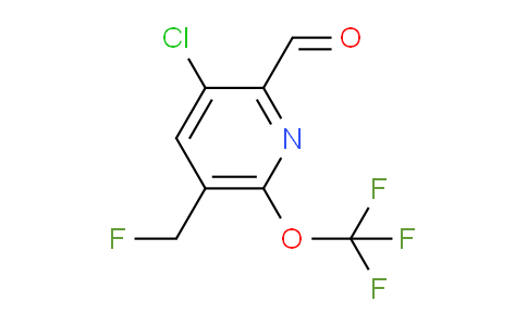 AM174725 | 1804473-06-0 | 3-Chloro-5-(fluoromethyl)-6-(trifluoromethoxy)pyridine-2-carboxaldehyde