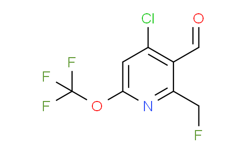 AM174729 | 1804791-71-6 | 4-Chloro-2-(fluoromethyl)-6-(trifluoromethoxy)pyridine-3-carboxaldehyde