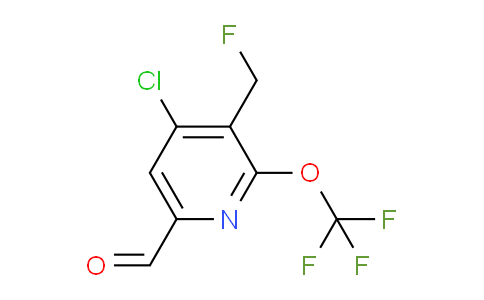 AM174731 | 1804473-13-9 | 4-Chloro-3-(fluoromethyl)-2-(trifluoromethoxy)pyridine-6-carboxaldehyde