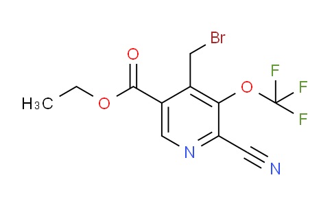 AM174735 | 1804812-31-4 | Ethyl 4-(bromomethyl)-2-cyano-3-(trifluoromethoxy)pyridine-5-carboxylate