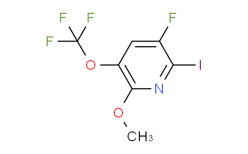 3-Fluoro-2-iodo-6-methoxy-5-(trifluoromethoxy)pyridine