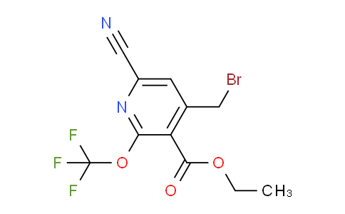 AM174741 | 1804321-06-9 | Ethyl 4-(bromomethyl)-6-cyano-2-(trifluoromethoxy)pyridine-3-carboxylate